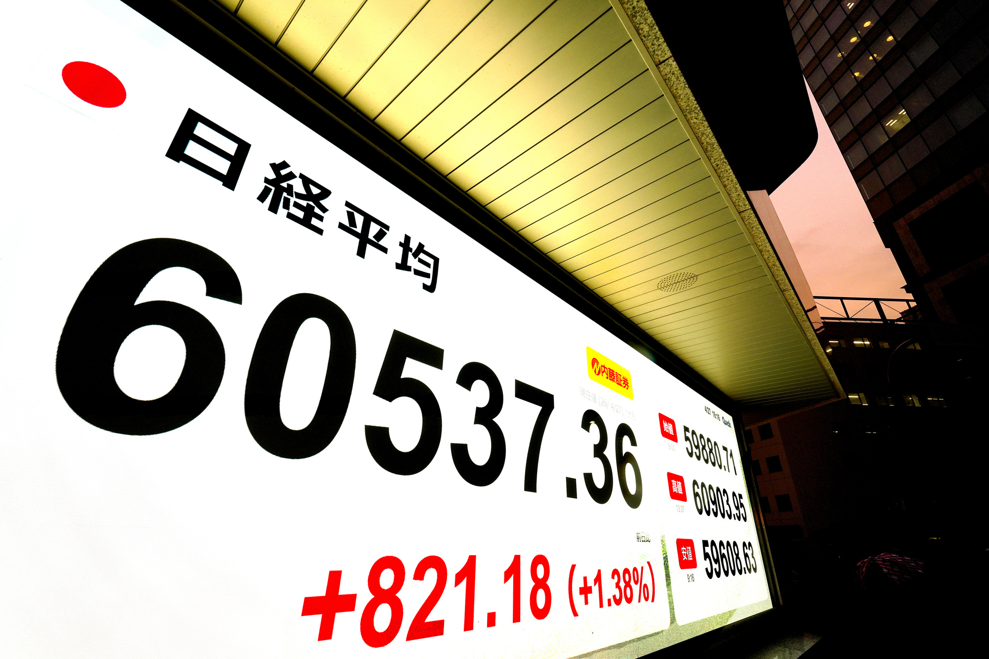 だから日経平均の「6万円突破」は当然…トランプ関税・ホルムズ海峡封鎖があっても株価が爆上げしている理由